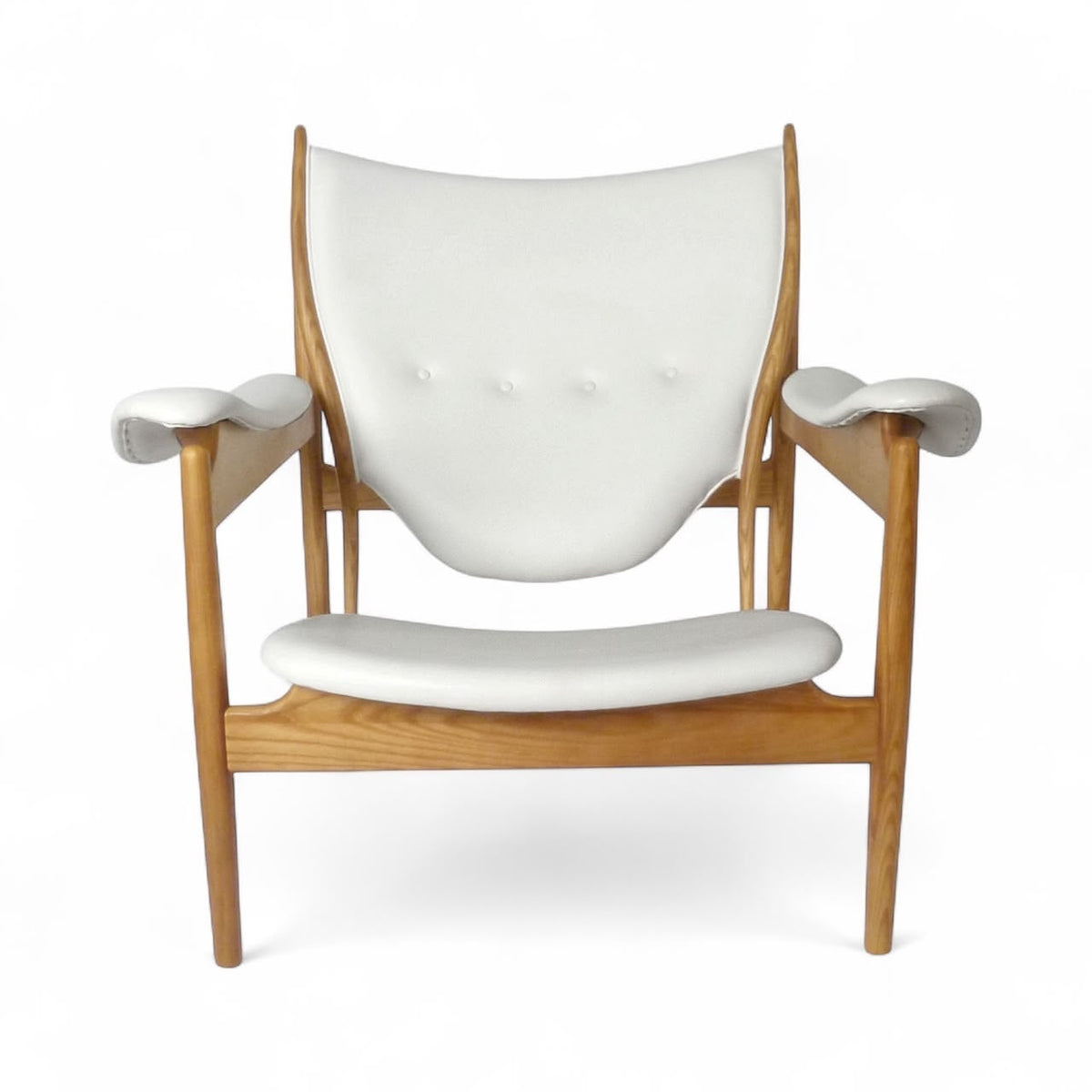 Chieftains Chair - sculpted armrests and joinery