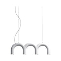 Arch Triple Pendant - layered light for halls, stairwells and generous bedsides