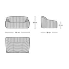 Cinna 2-Seater Sofa - two-seater sofa from Nue Modern