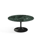 Pedestal Low Table - Marble Top - sturdy, well-balanced base