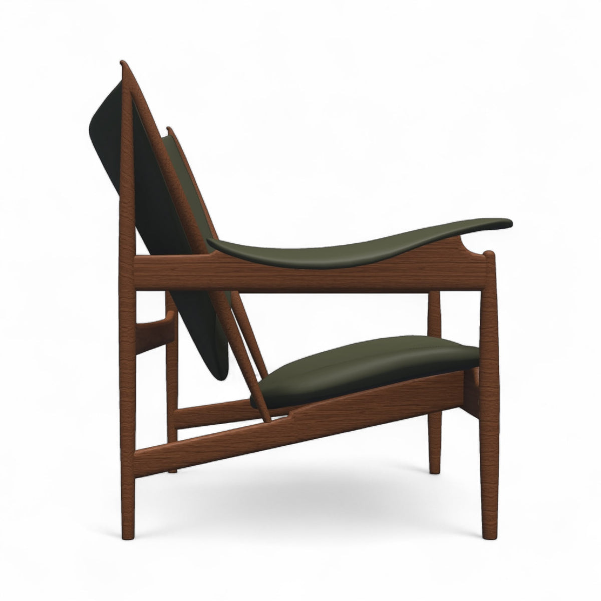 Chieftains Chair - broad saddle-style leather seat and back
