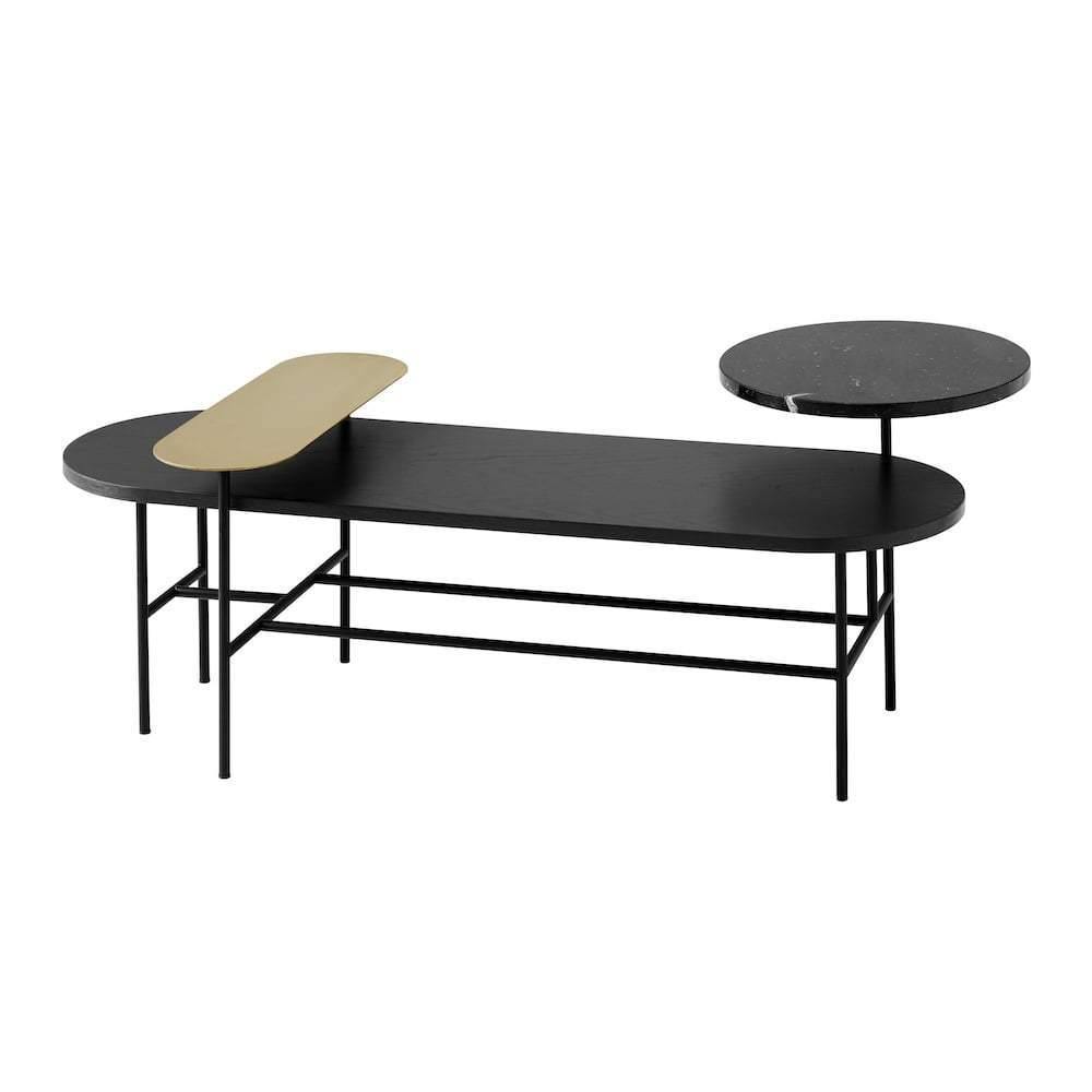 JH7 Palette Coffee Table - Jaime Hayon-inspired coffee table with overlapping organic tops