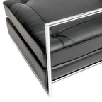 Eileen Gray Daybed - clean rectangular cushion with a discreet bolster