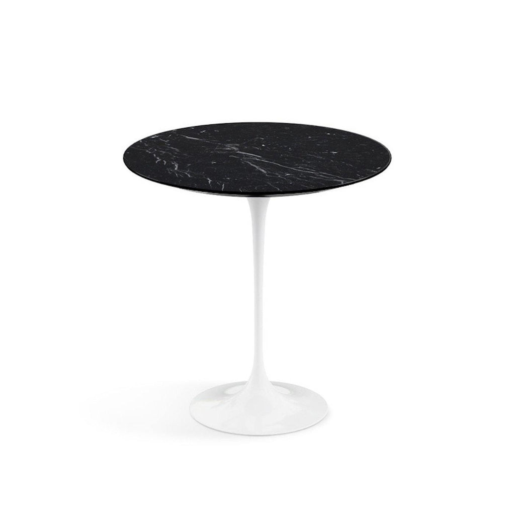 Pedestal Side Table - Marble Top - Eero Saarinen-inspired marble side table