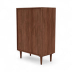 Vodder Tallboy - natural wood grain