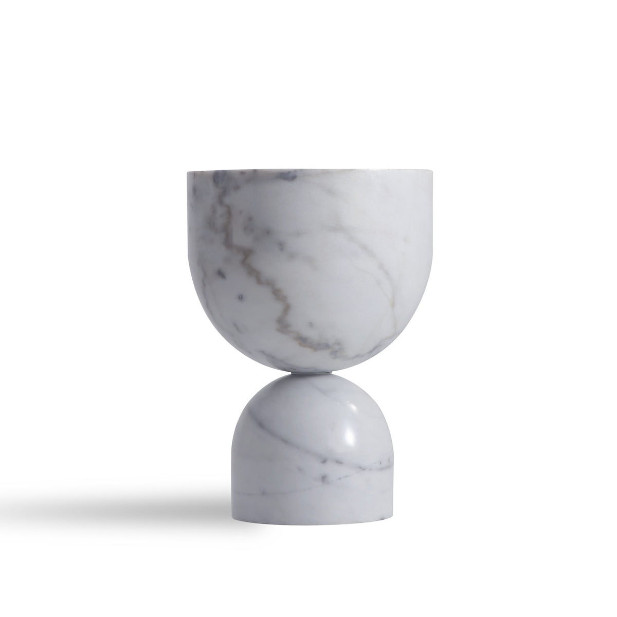 Hourglass Side Table - available in a tall height