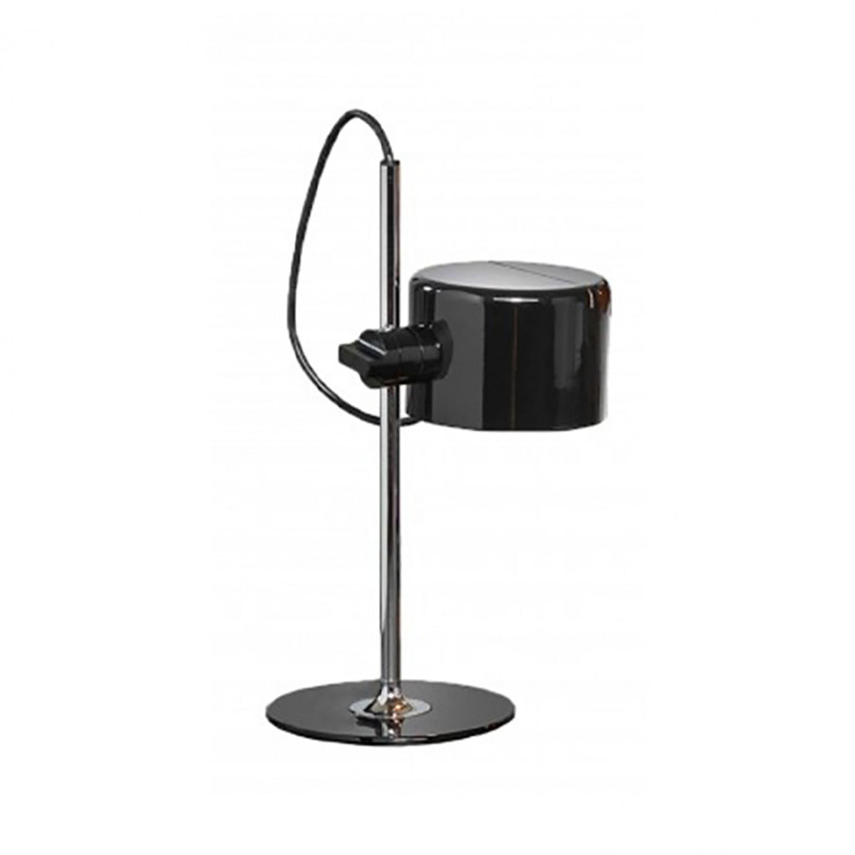 Mini Coupe Table Lamp - Joe Colombo-inspired table lamp with a cropped dome shade