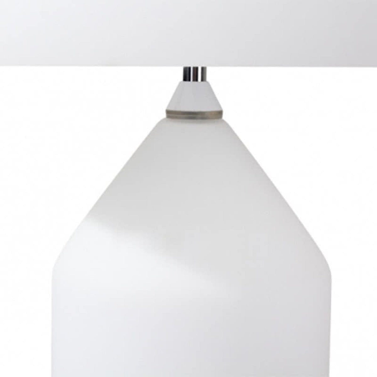 Atollo Table Lamp - concealed light source washing warm light down the cone