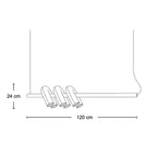 Cirkus Rail Lamp - linear rail pendant from Nue Modern