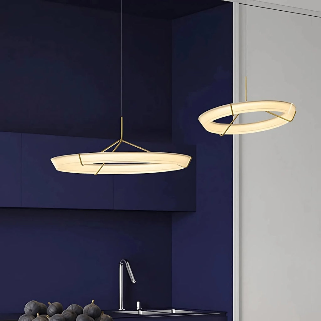Veritas Pendant Lamp - neat, minimal ceiling fitting