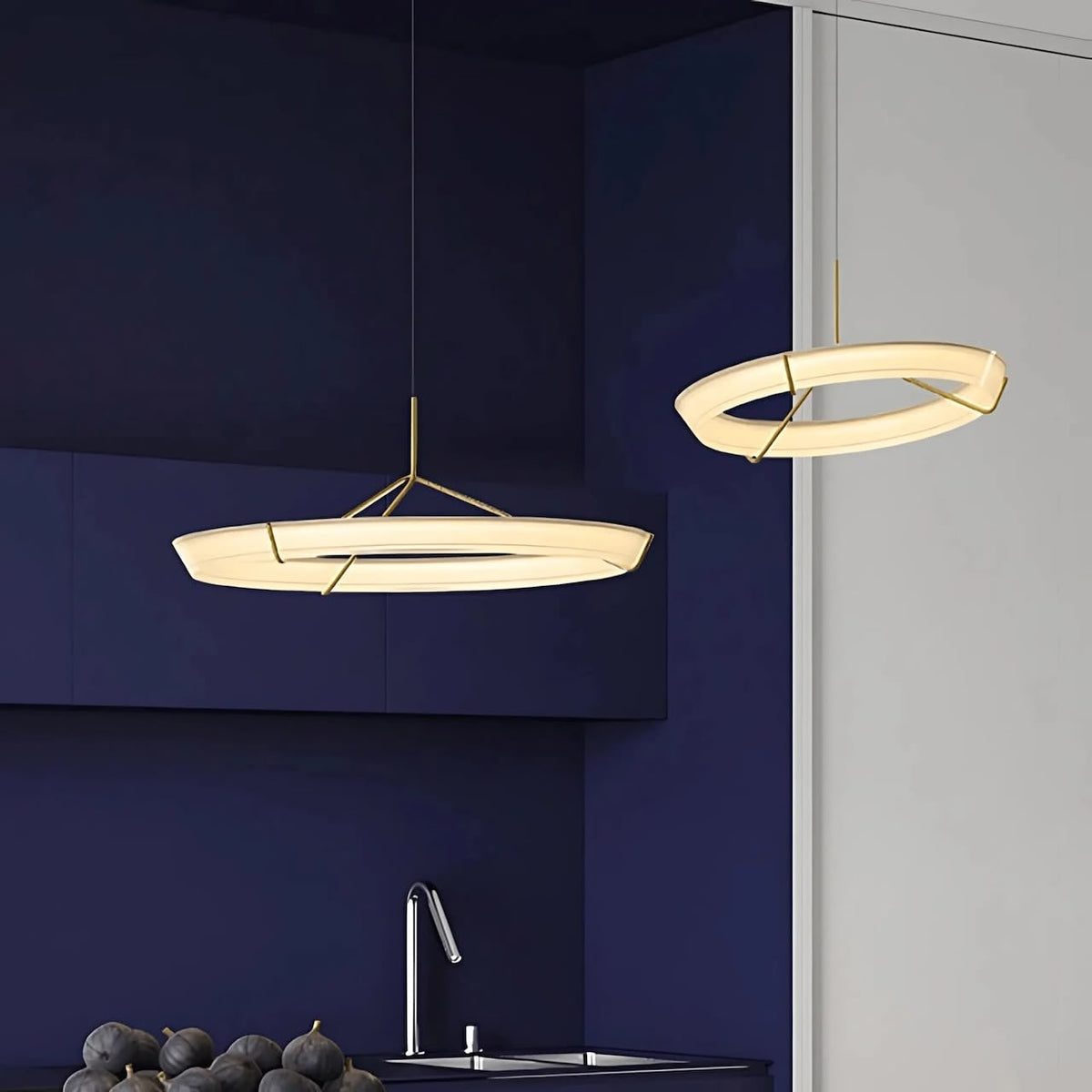 Veritas Pendant Lamp - neat, minimal ceiling fitting