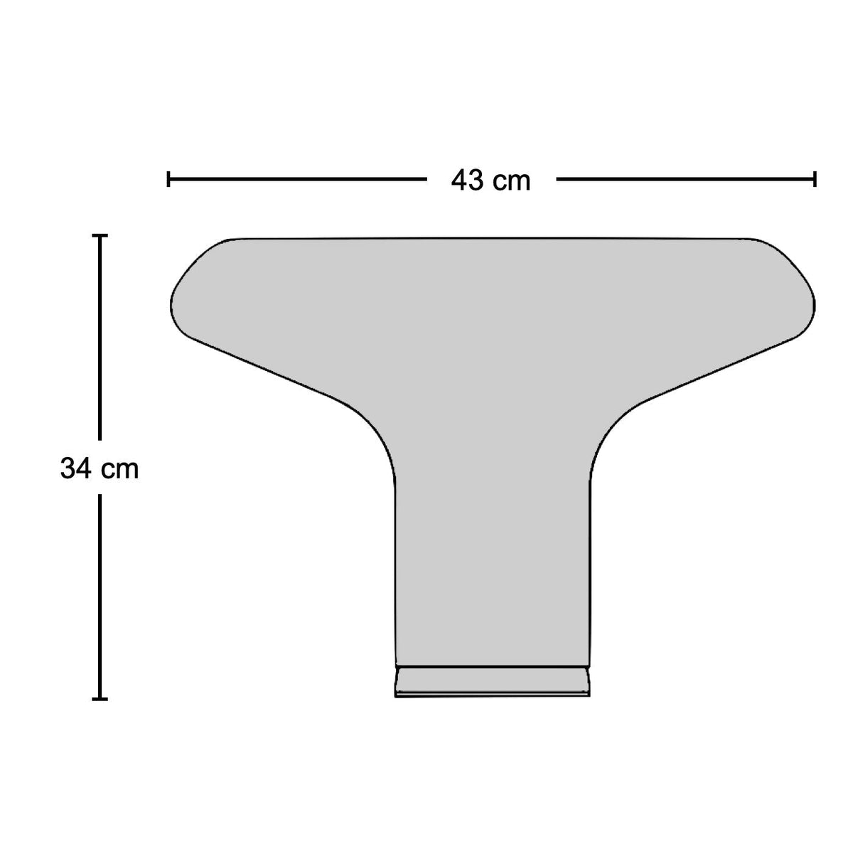 Lesbo Table Lamp - Dimensions | Nue Modern 