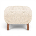Little Petra Ottoman in Sheepskin | Nue Modern