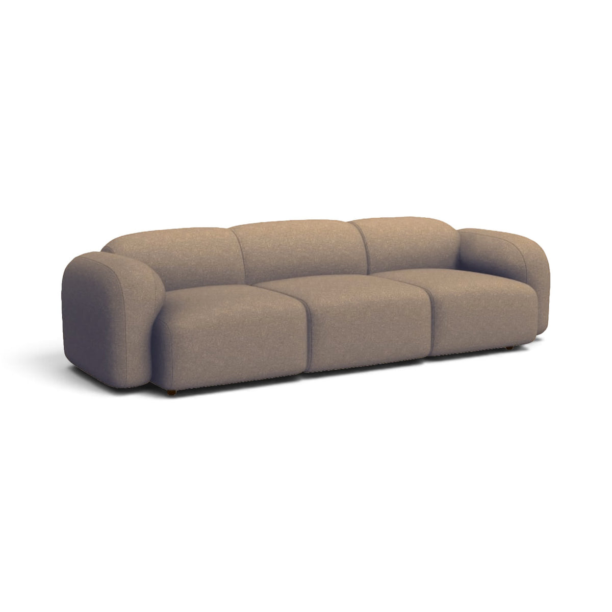 Mellow 3-Seater Sofa - angle view