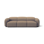 Mellow 3-Seater Sofa - rounded, pillowy three-seater