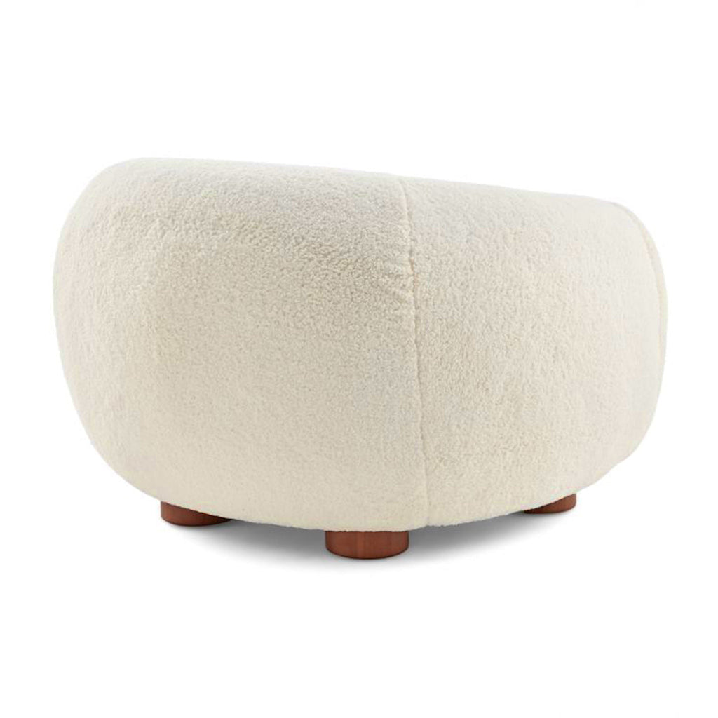 Polar Bear Armchair - back angle view | Nue Modern
