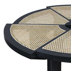 Rio Coffee Table in black - edge detail