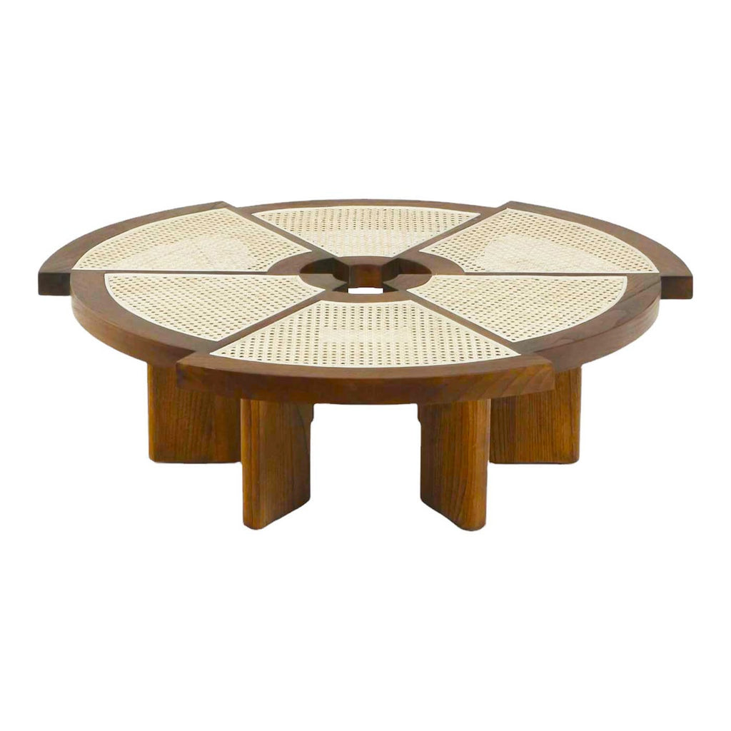 Rio Coffee Table in Brown - Charlotte Perriand Inspired | Nue Modern