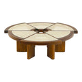 Rio Coffee Table in Brown - Charlotte Perriand Inspired | Nue Modern