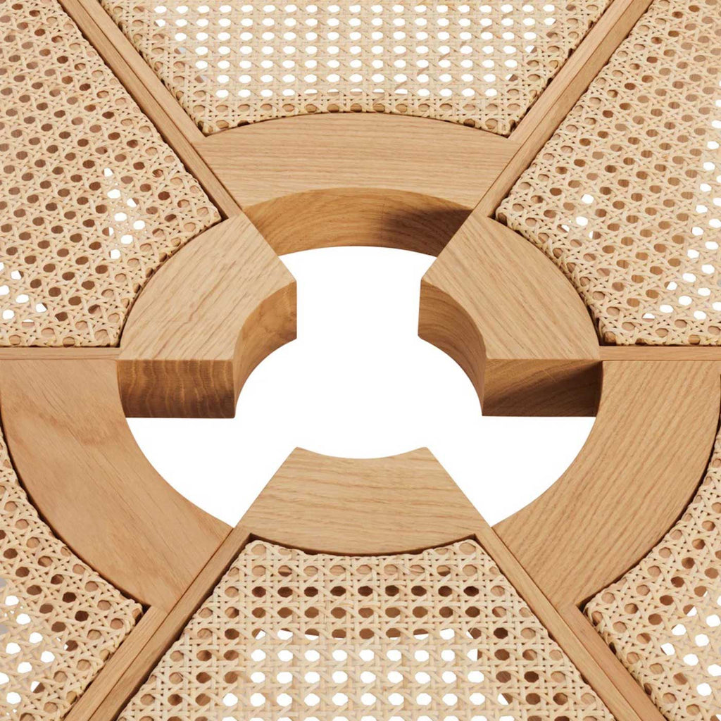 Rio Coffee Table - close-up of the freeform top