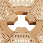 Rio Coffee Table - close-up of the freeform top