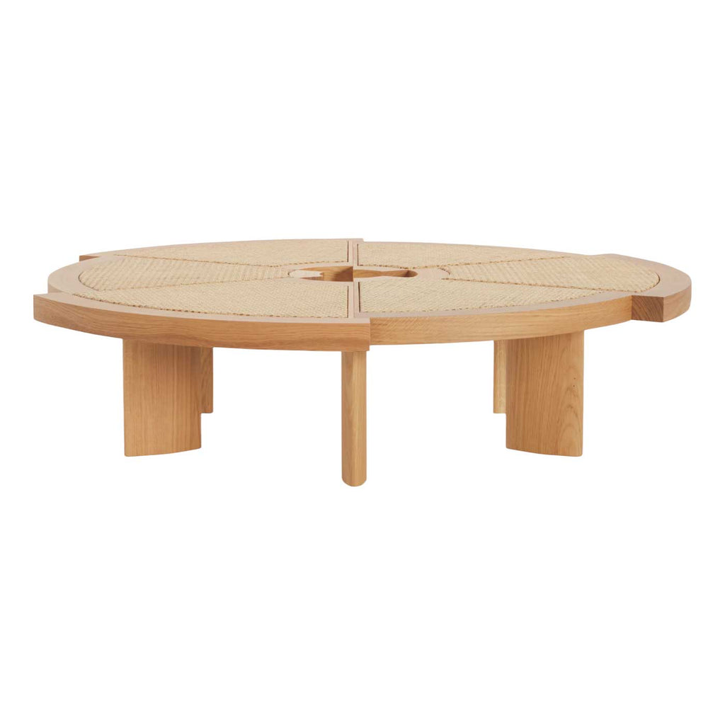 Rio Coffee Table in Oak - Charlotte Perriand Inspired | Nue Modern