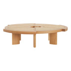 Rio Coffee Table in Oak - Charlotte Perriand Inspired | Nue Modern