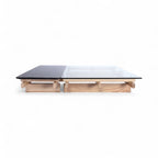 Sengu Small and Large Coffee Tables next to each other | Nue Modern