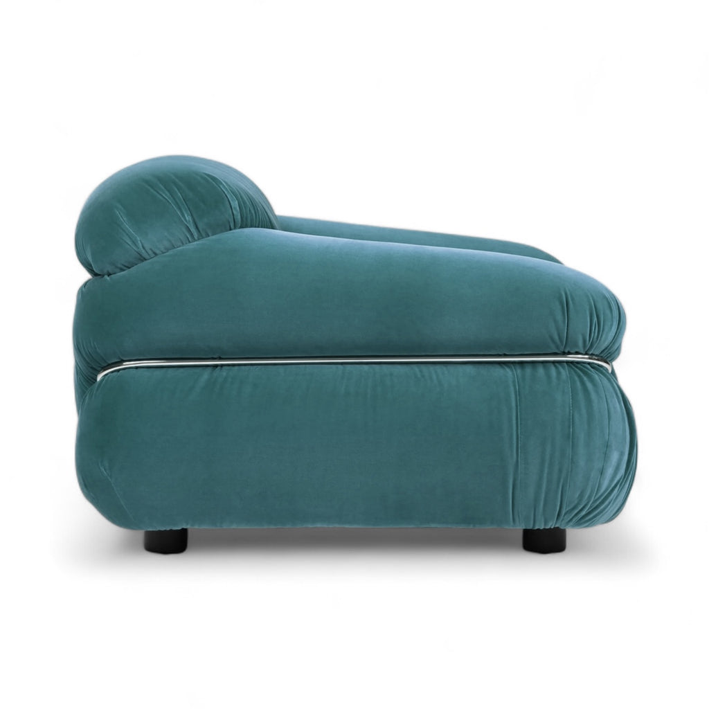 Sesann Armchair - side view, Gianfranco Frattini-inspired