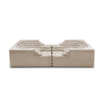 DS 1025 Terrazza sofa - layered seats for sitting, lounging and reclining
