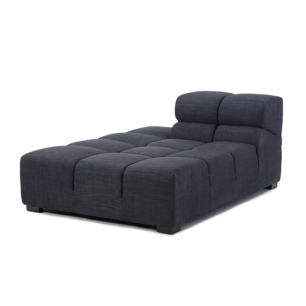 Tufty Open End Chaise Module - Angle View | Nue Modern