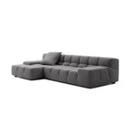 Tufty 3-Seater Sofa with Chaise - Patricia Urquiola Inspired | Nue Modern
